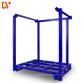 Hot-dip galvanized blue metal material rack pallet storage cargo